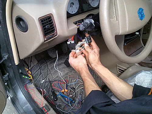 رفع برق دزدی قفل مرکزی