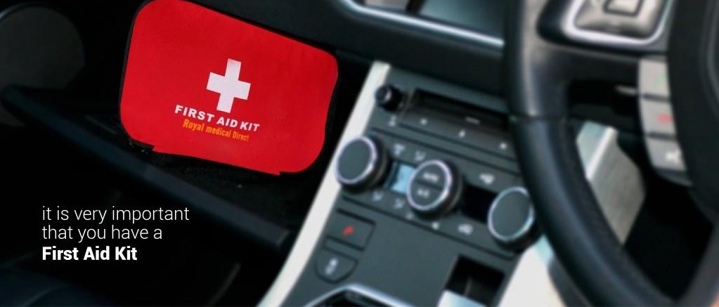 موارد ضروری در ماشین - کیت کمک های اولیه