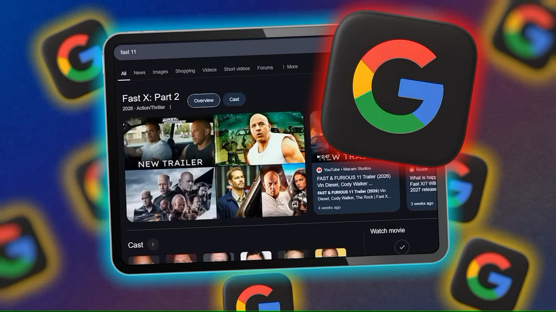 google-search-on-tablet-screen