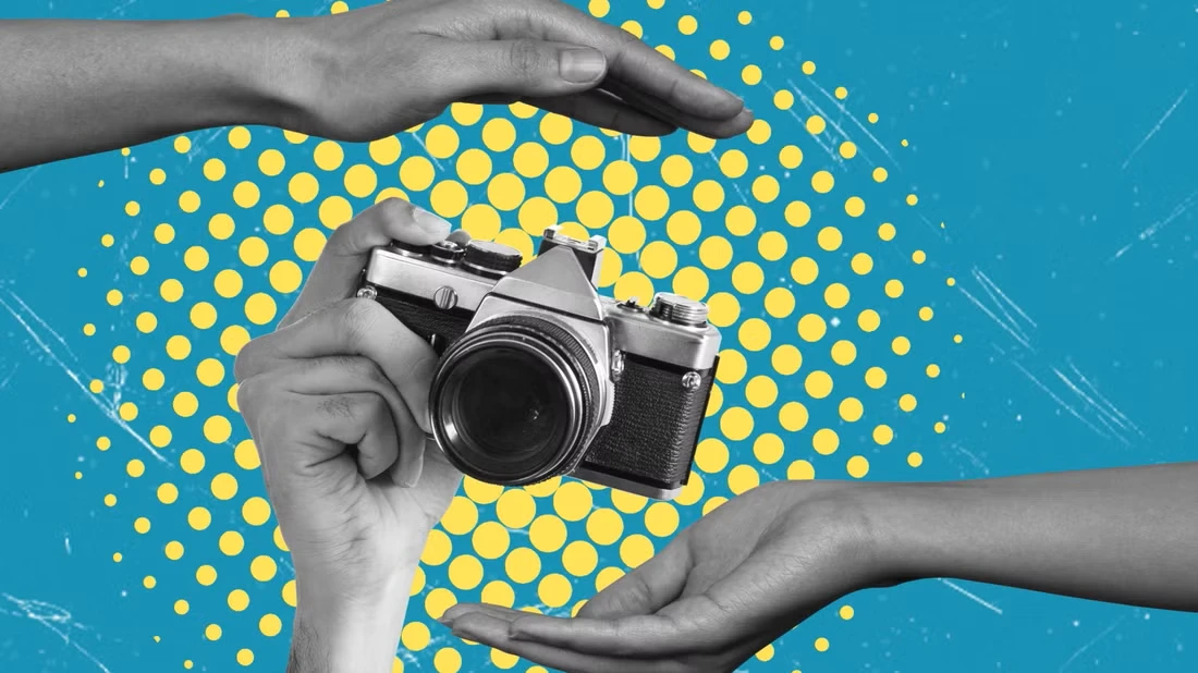 یک دوربین عکاسی