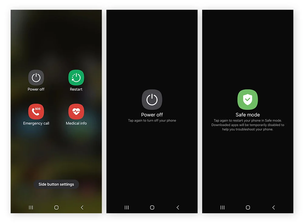 SAFE MODE ANDROID