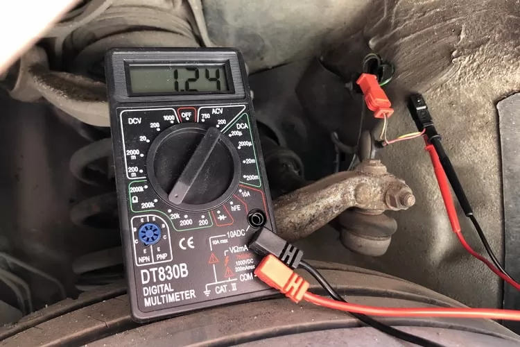 نحوه تست و عیب یابی سنسور ABS با اهم متر