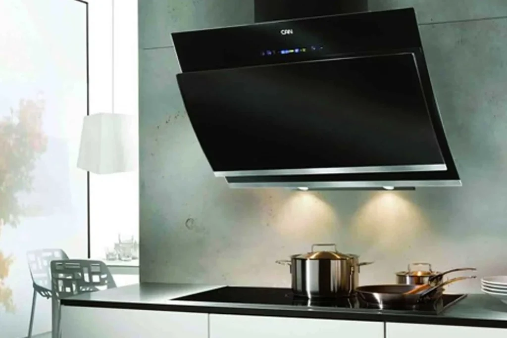 هود آشبزخانه با تم مشکی