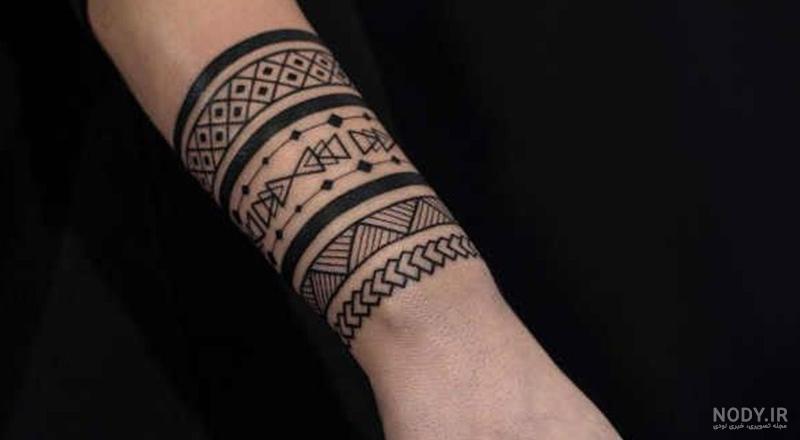 طرح خام تاتو رینگ دور دست