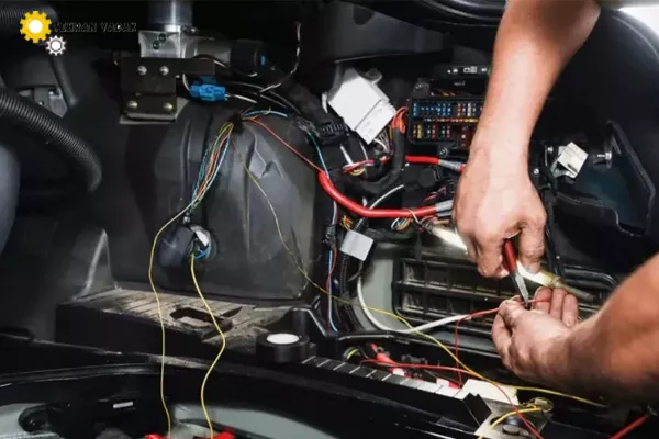 قطع شدن برق پراید در حال حرکت