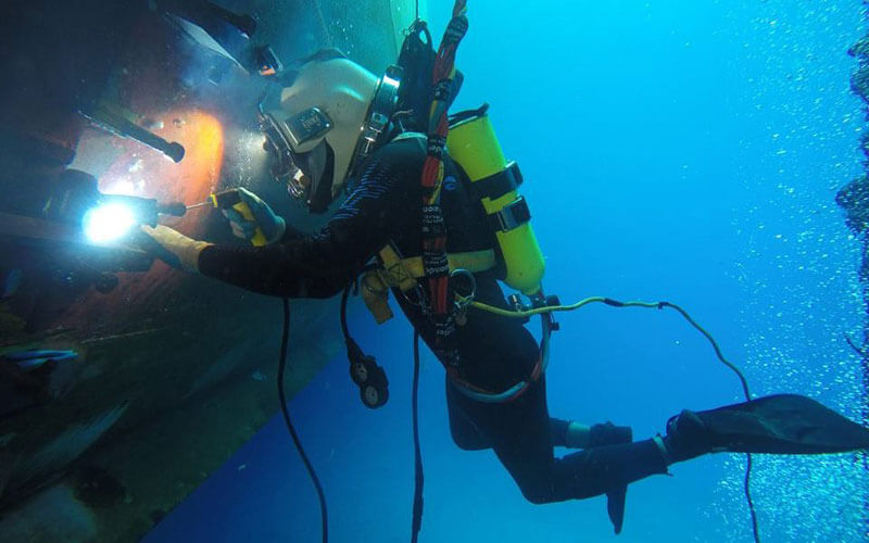 بازنشستگی جوشکاری زیر آب