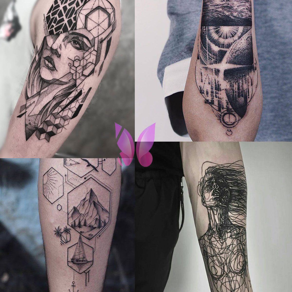 لاکچری تاتو مردانه کوچک