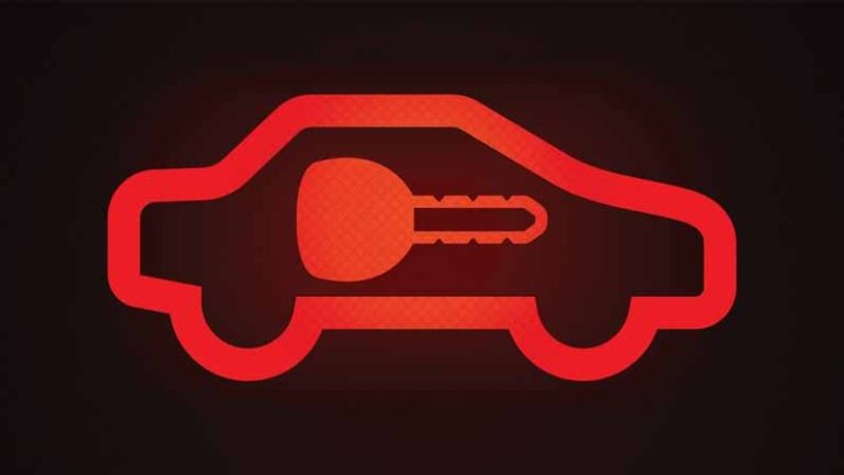 علت روشن شدن چراغ ایموبلایزر پراید