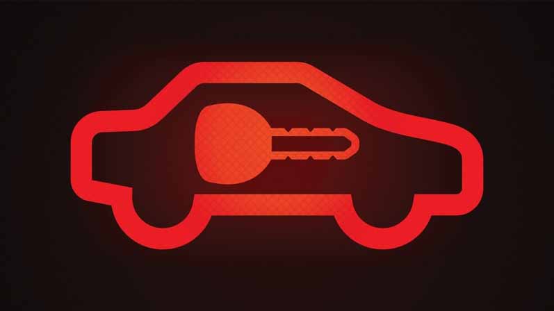 علت روشن شدن چراغ ایموبلایزر پراید