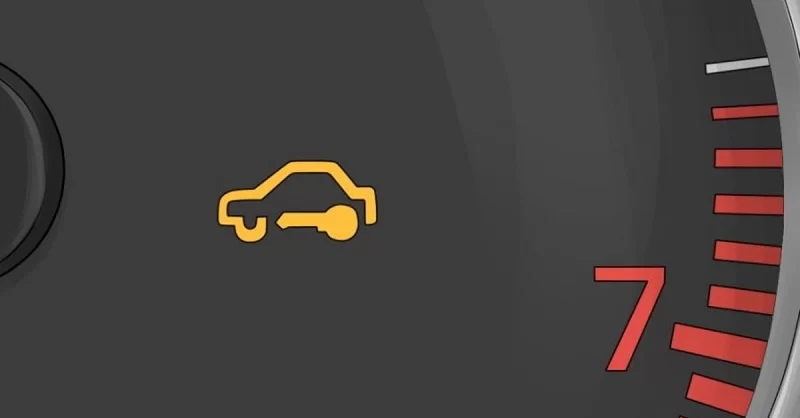 علت روشن شدن چراغ ایموبلایزر پراید