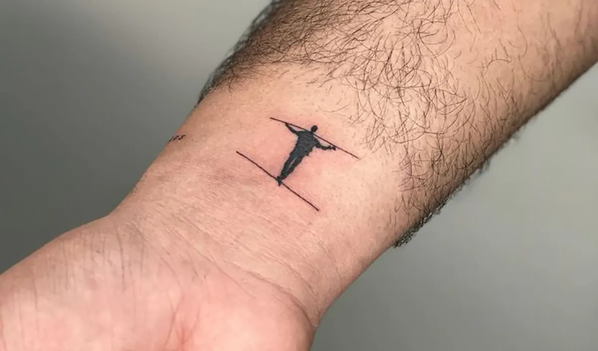 لاکچری تاتو مردانه کوچک